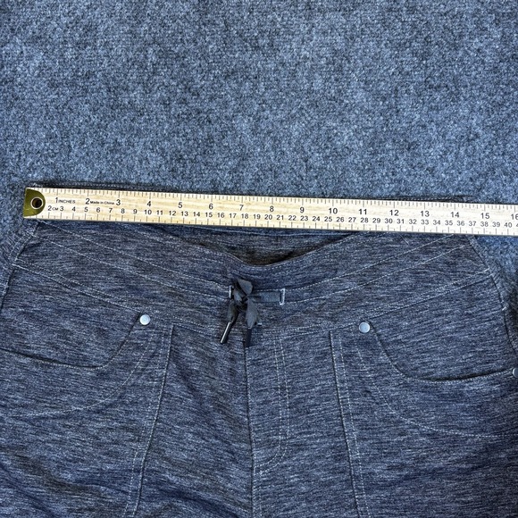 Kuhl Mova Straight Leg Drawcord Gray Heather Hiking Cargo Pull-On Pants Size 10 - Picture 5 of 7